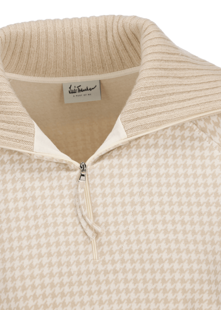 Luis Trenker Felpa con motivo pied-de-poule modello Luamelie Vendite Flash