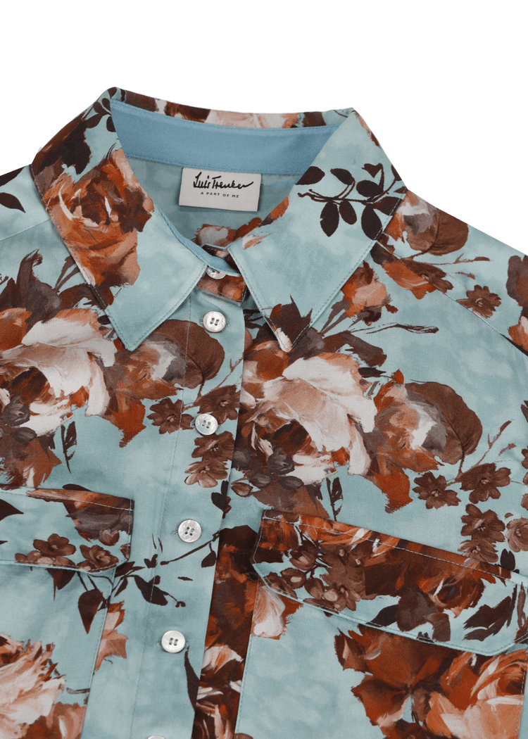 Luis Trenker Blusa in viscosa modello Lumonde Grande vendita
