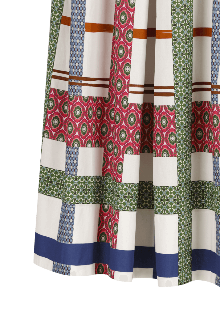 Luis Trenker Gonna lunga in cotone con stampa modello Lunatalia Offerta San Valentino