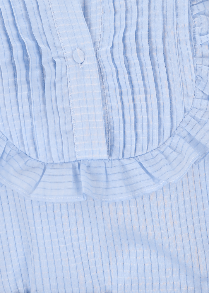 Luis Trenker Abito lungo in cotone con plastron modello Luceleste Offerta Anniversario