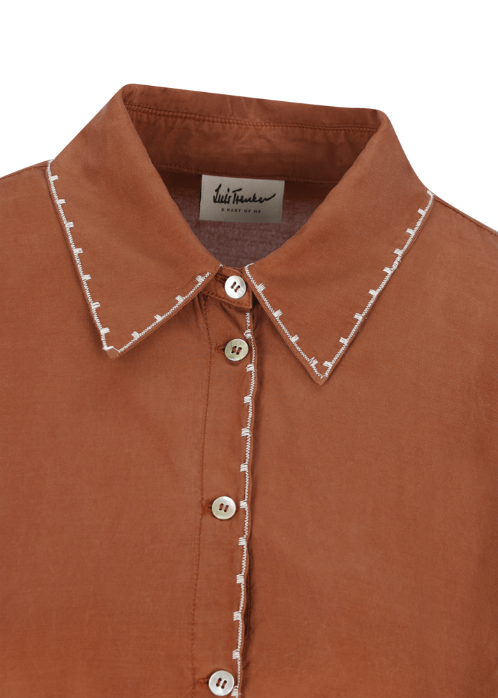Luis Trenker Chemisier con balze modello Lucinzia Latest fashion