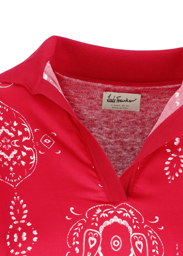 Luis Trenker Polo in maglia a maniche corte modello Luallegra Offerte stagionali