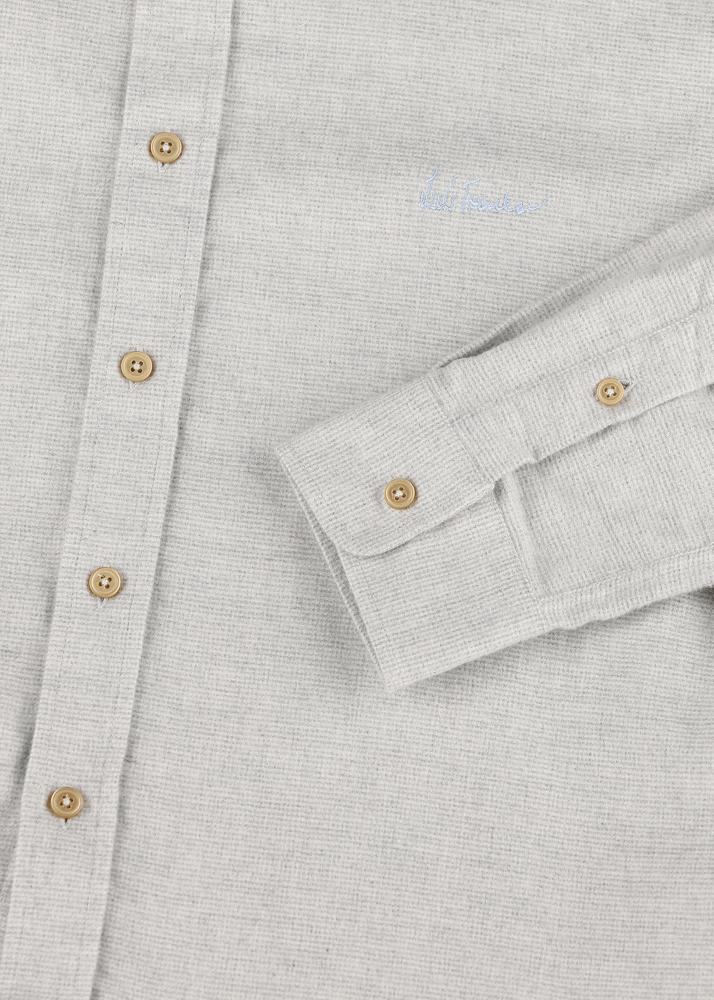 Luis Trenker Camicia in twill con colletto button down Lubenzio Liquidazione