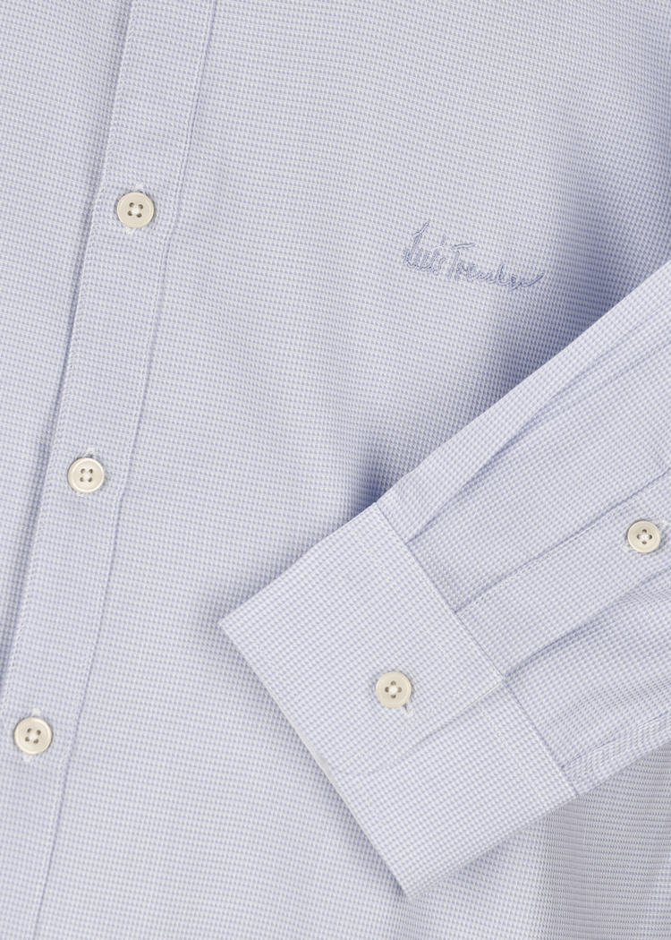 Luis Trenker Camicia con colletto alla coreana modello Lubernet Comprane uno, ottenene uno gratis