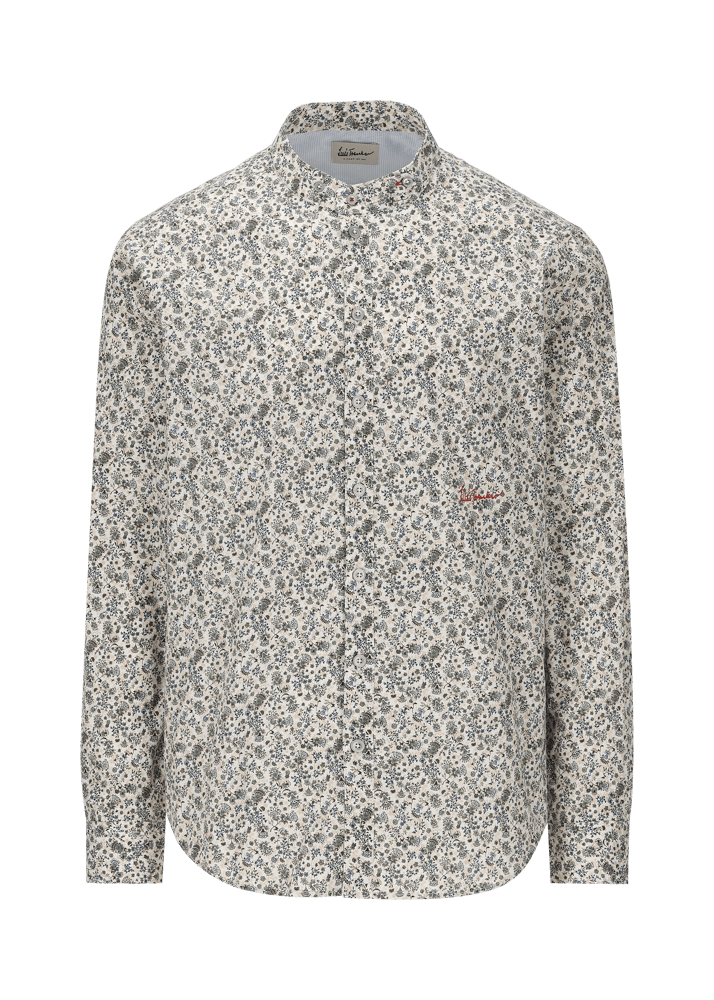 Luis Trenker Camicia con motivo floreale Lubernet Sconti VIP