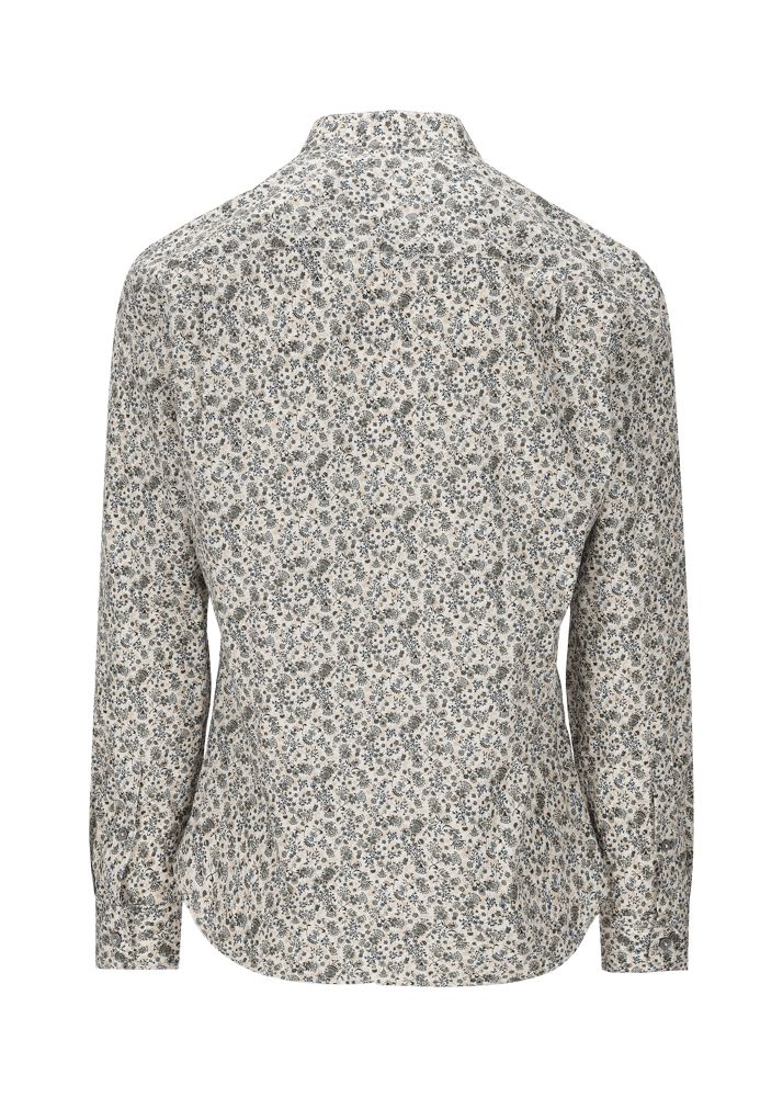 Luis Trenker Camicia con motivo floreale Lubernet Sconti VIP