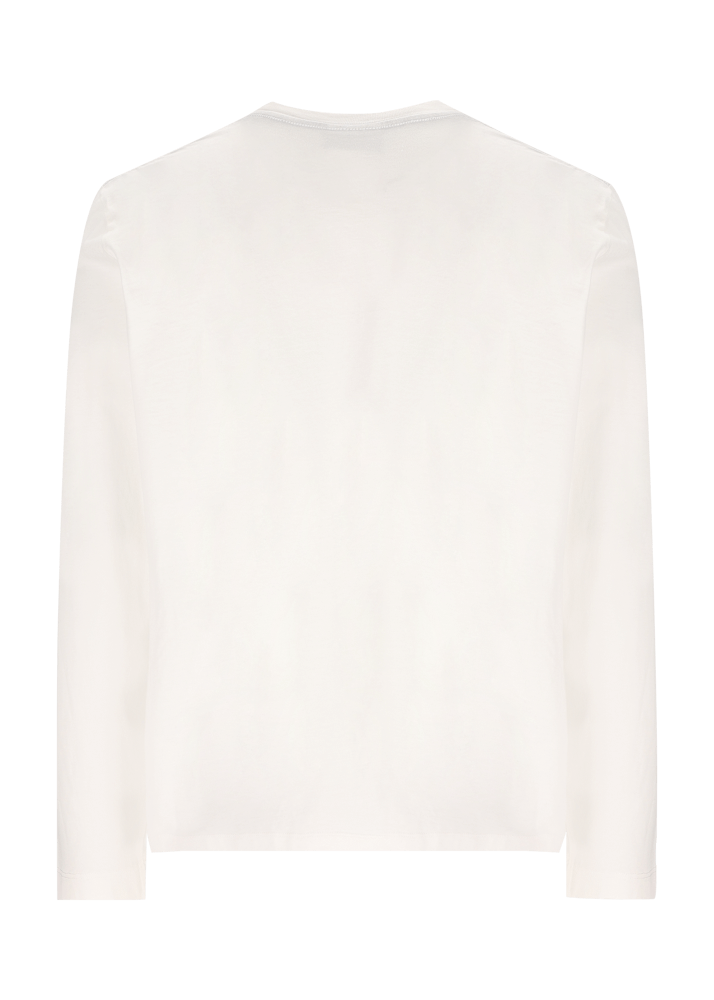 Luis Trenker Maglia a maniche lunghe con scritta Bergfreund Super Saving Price