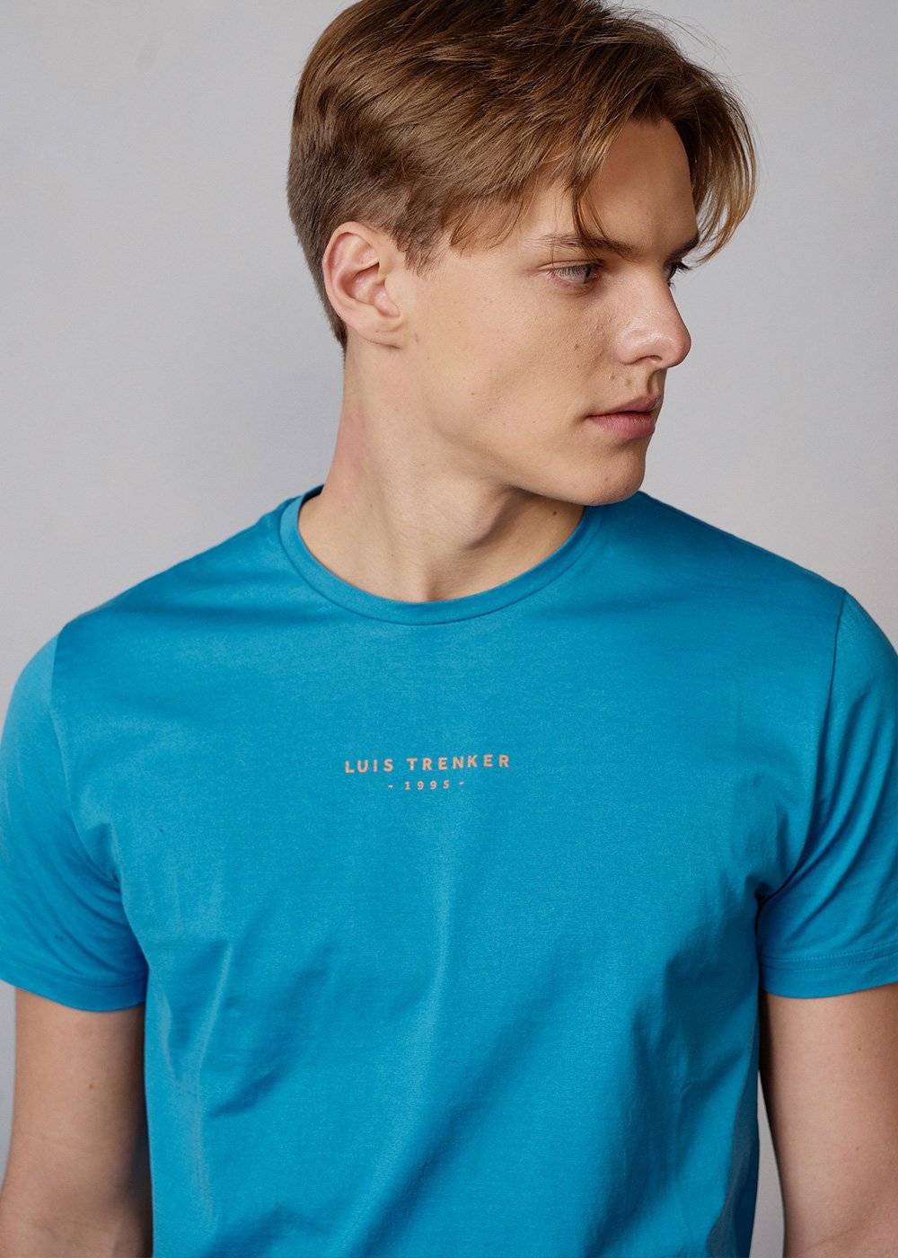 Luis Trenker T-shirt basic modello Lucarlo Offerta speciale della fabbrica