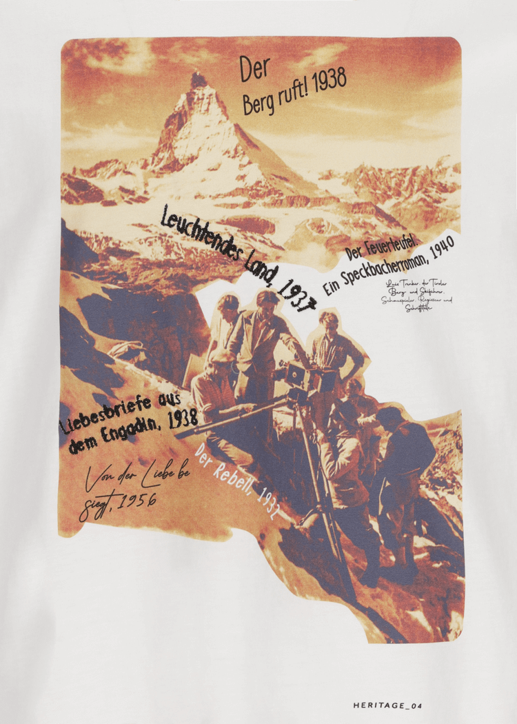 Luis Trenker T-shirt con motivo Heritage 4 modello Luluis Fino al 55% di sconto