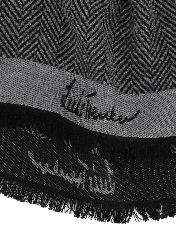 Luis Trenker Sciarpa in tessuto jacquard modello Lufabi Italia