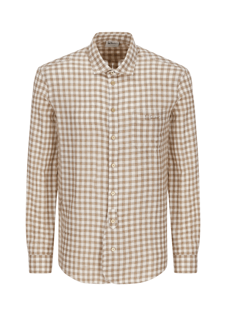 Luis Trenker Camicia con motivo vichy modello Luhaimo Shopping Online