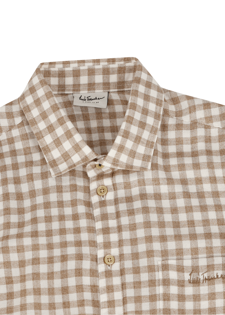 Luis Trenker Camicia con motivo vichy modello Luhaimo Shopping Online