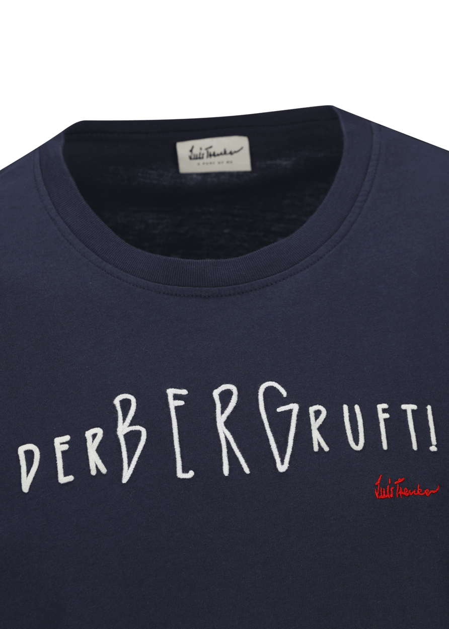 Luis Trenker T-shirt con scritta "Der Berg ruft" Hotsell
