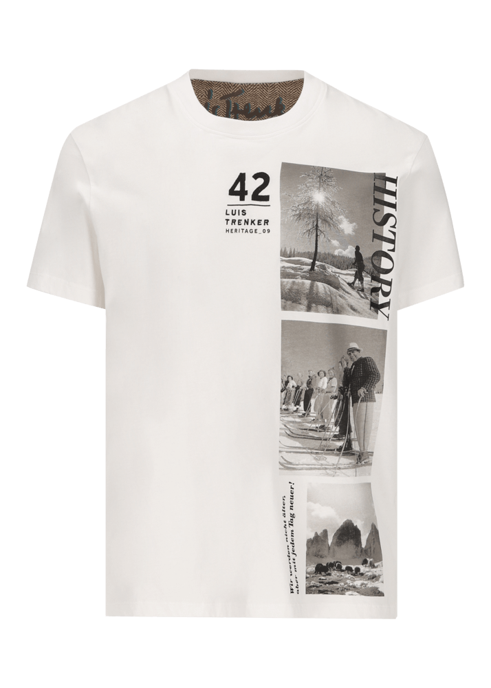 Luis Trenker T-shirt con motivo Heritage modello Luluis Negozio online di fabbrica