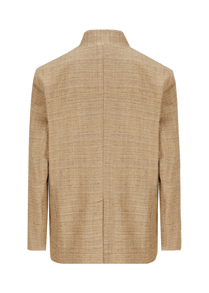 Luis Trenker Blazer con motivo a spina di pesce modello Lusandro Fornitura limitata