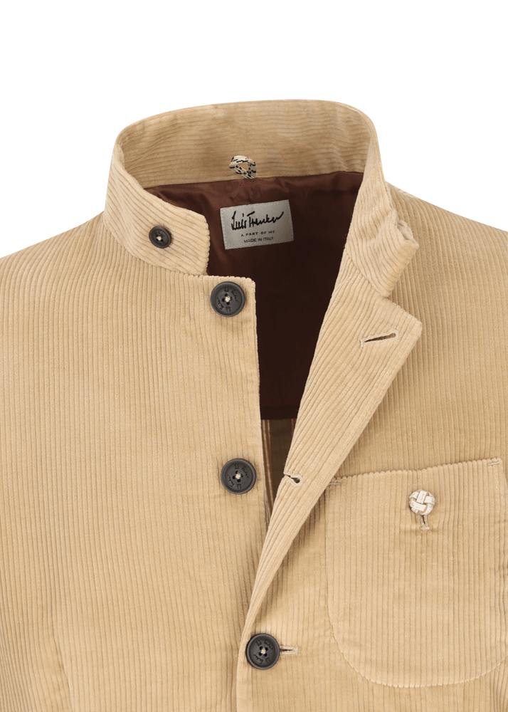 Luis Trenker Blazer in velluto a coste sottili modello Lusandro Offerta natalizia