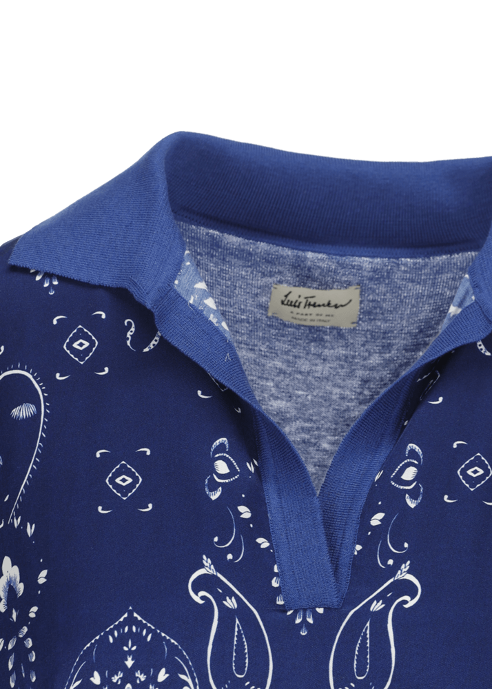 Luis Trenker Polo in maglia a maniche corte modello Luallegra Offerta per la Festa della Mamma
