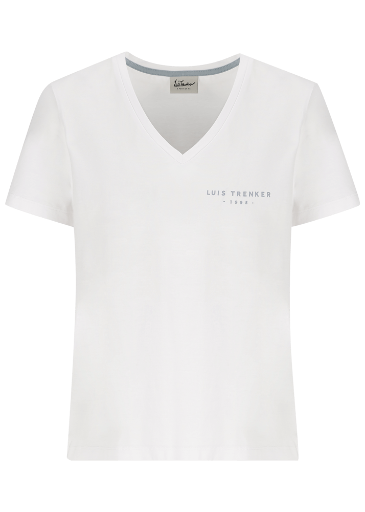 Luis Trenker T-shirt basic in cotone modello Lucarla ACQUISTA ORA
