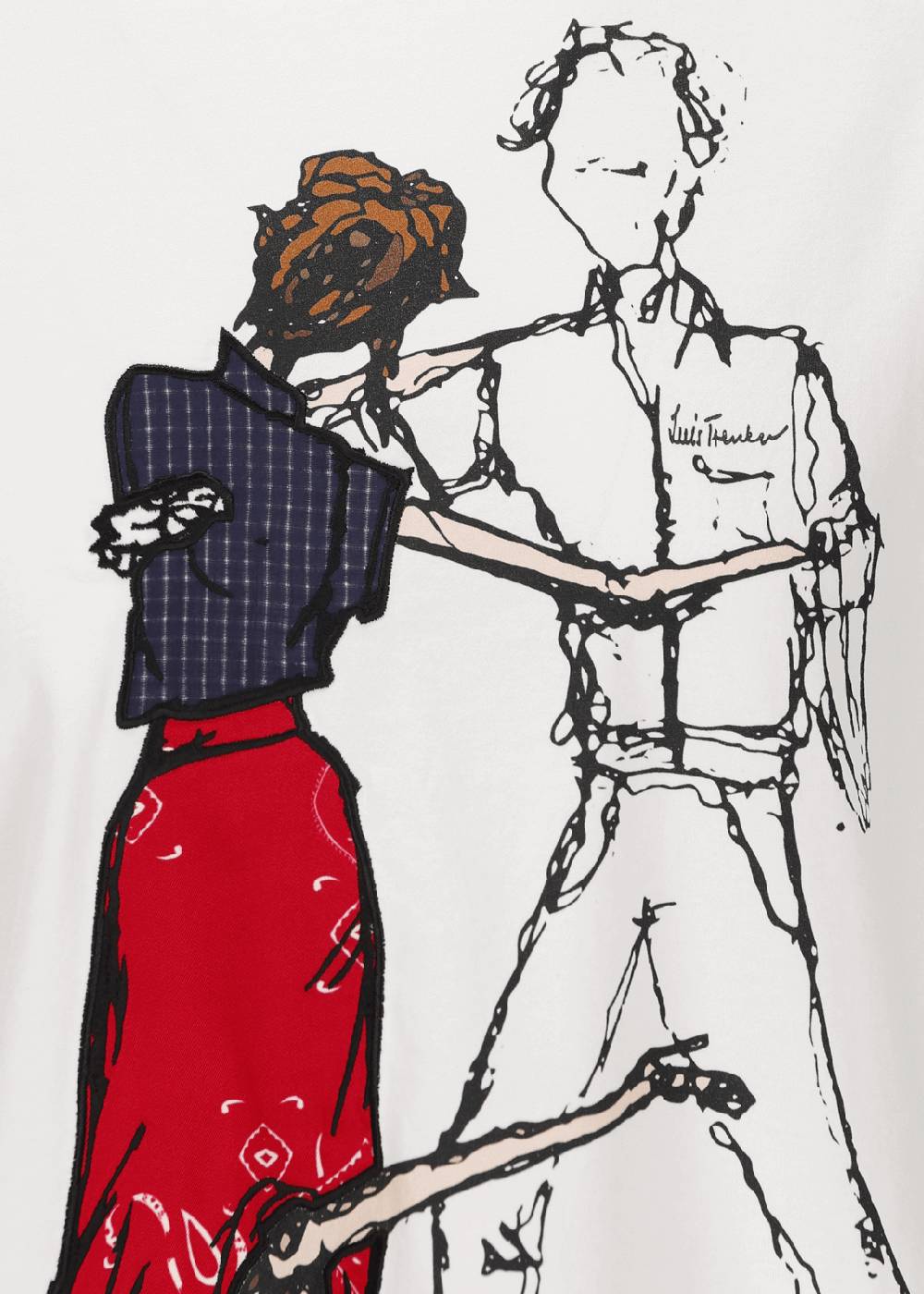 Luis Trenker T-shirt a maniche corte con motivo tango modello Lutara Fino al 65% di sconto