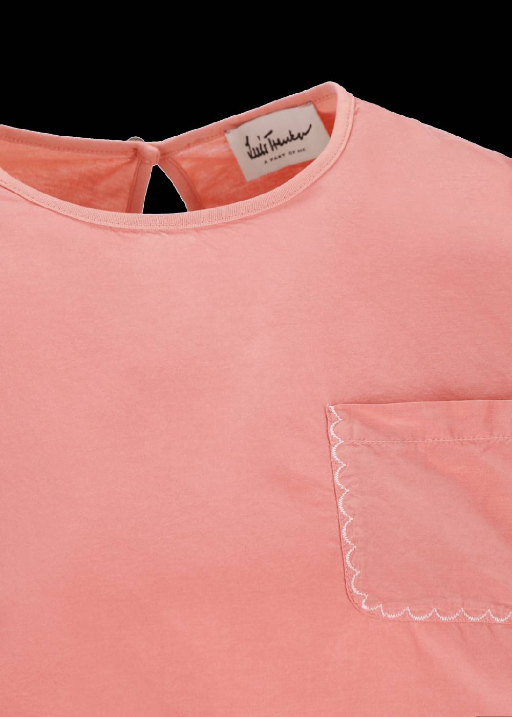 Luis Trenker T-shirt con taschino ricamato modello Lutanja Enormi sconti