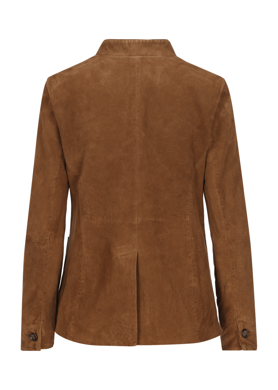 Luis Trenker Giacca in pelle scamosciata modello Luranda Black Friday Prezzi