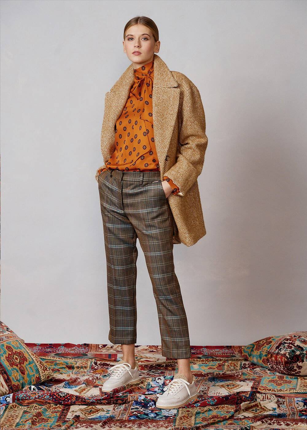 Luis Trenker Cappotto caban in misto lana modello Lumarta Nuovo