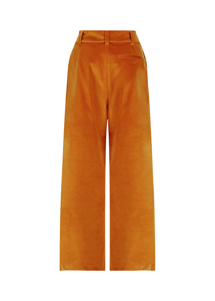Luis Trenker Pantaloni di velluto plissettati modello Luxara Acquista Ora