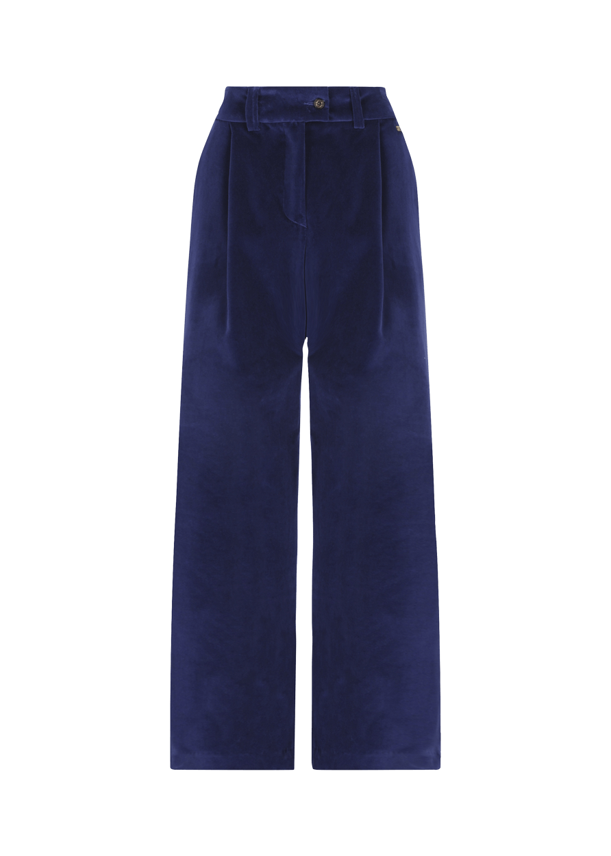 Luis Trenker Pantaloni di velluto plissettati modello Luxara