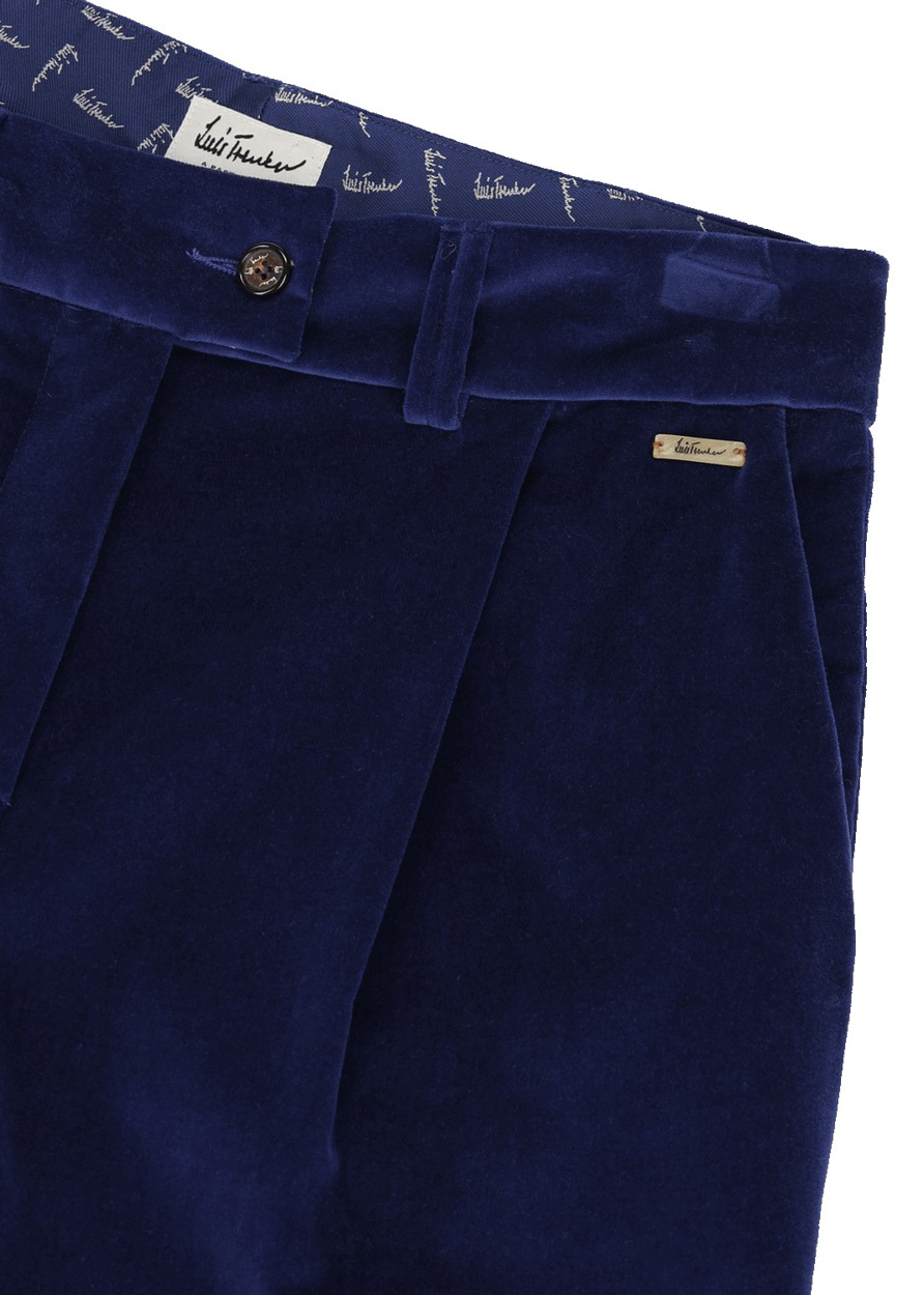 Luis Trenker Pantaloni di velluto plissettati modello Luxara Promozione Limitata