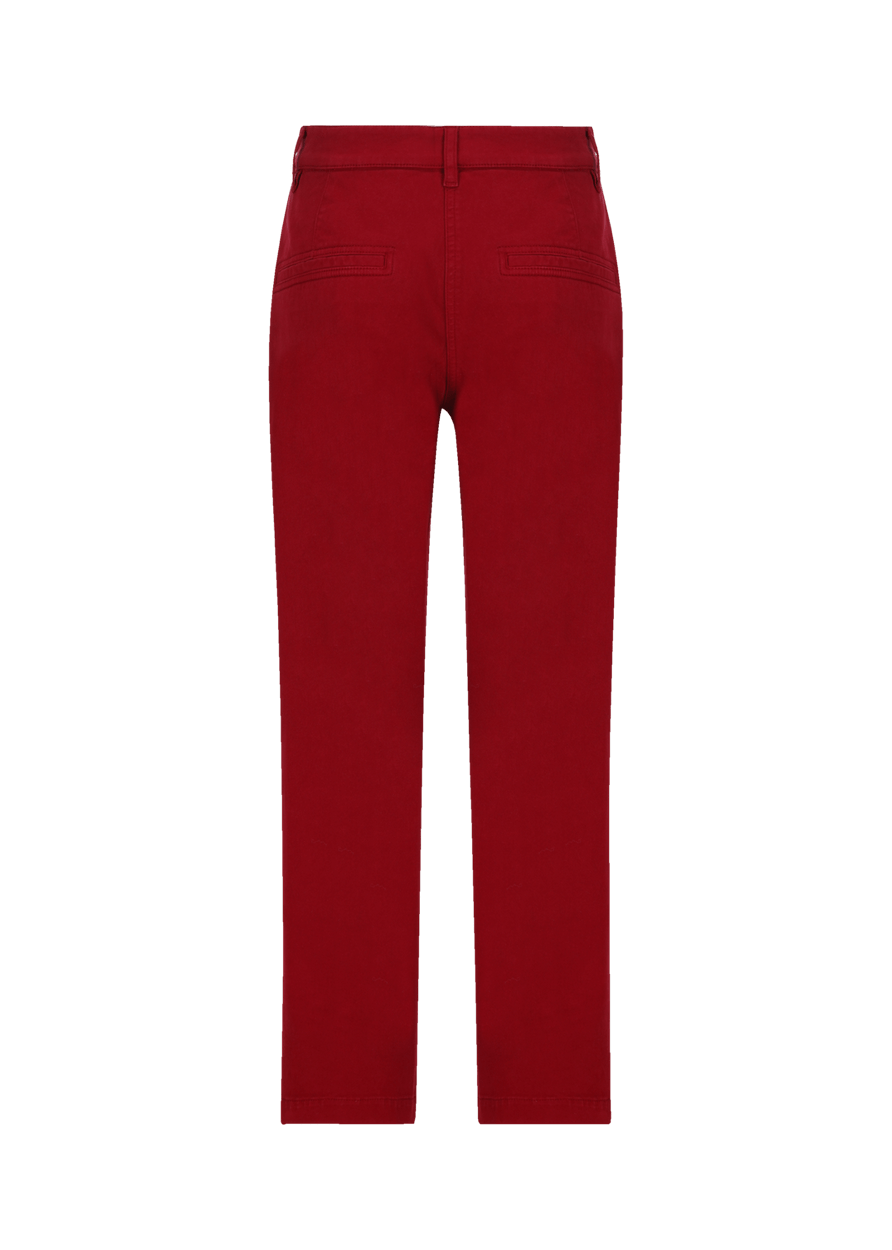 Luis Trenker Pantaloni chino in gabardine di cotone modello Luloraine Novità