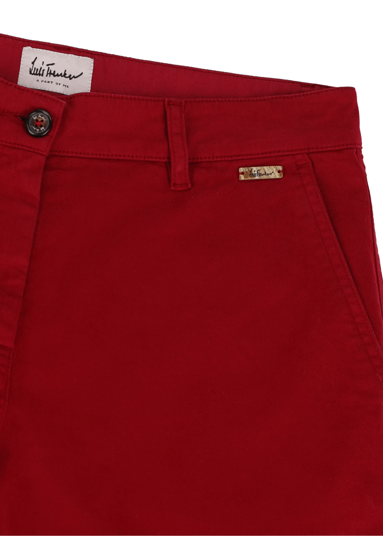 Luis Trenker Pantaloni chino in gabardine di cotone modello Luloraine Novità