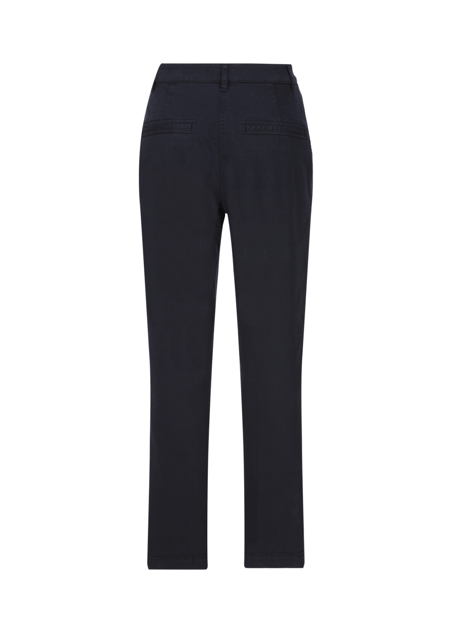 Luis Trenker Pantaloni chino in gabardine di cotone modello Luloraine Presa