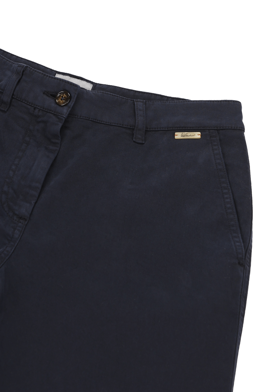 Luis Trenker Pantaloni chino in gabardine di cotone modello Luloraine Presa