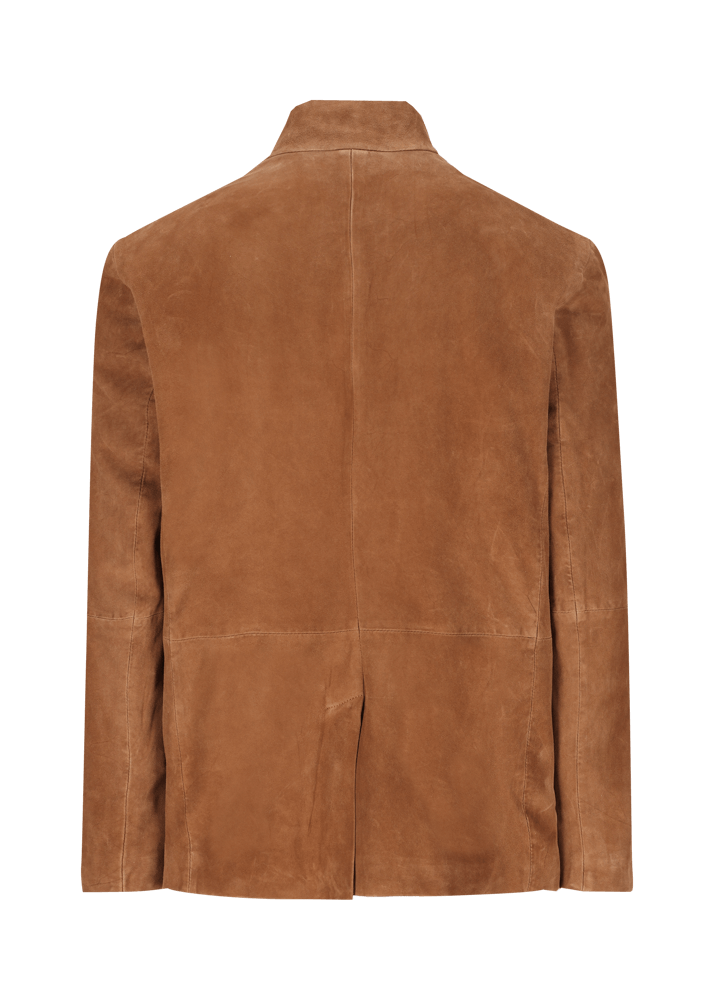 Luis Trenker Blazer in pelle scamosciata modello Lusandro Sconto di tempo limitato