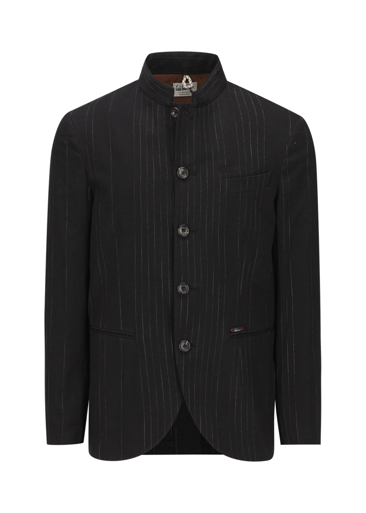 Luis Trenker Blazer con motivo gessato modello Lusandretto Negozio online di fabbrica