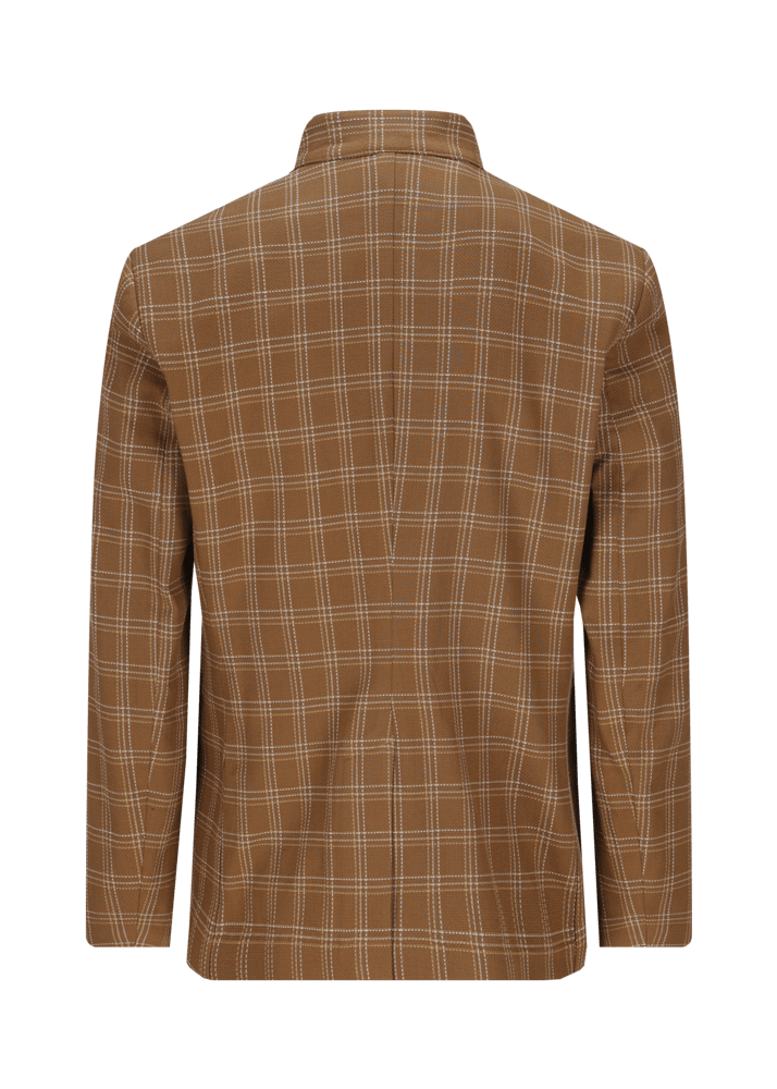 Luis Trenker Blazer con motivo a quadri modello Lusandretto Offerta speciale