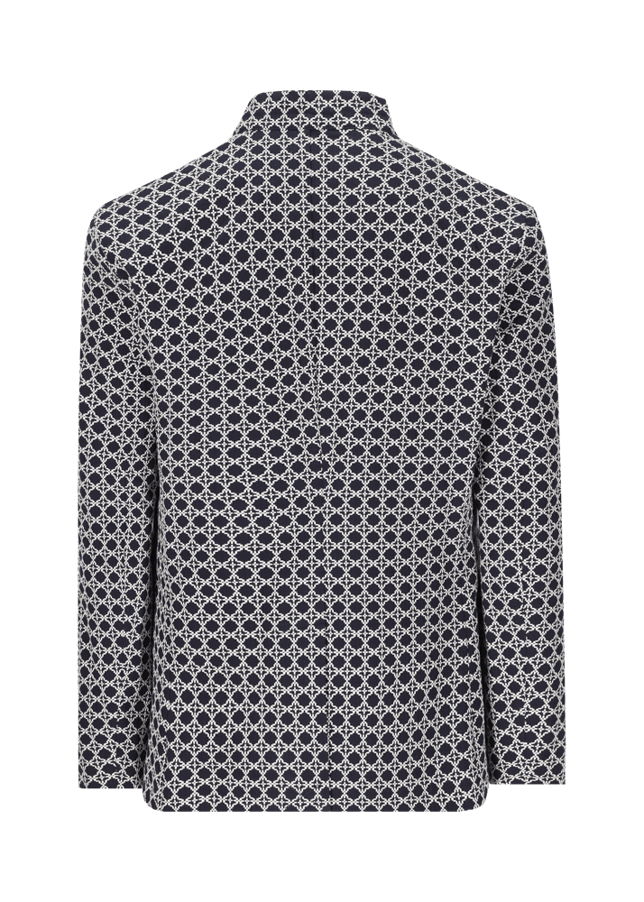 Luis Trenker Blazer in cotone jacquard modello Lusandretto Grande vendita