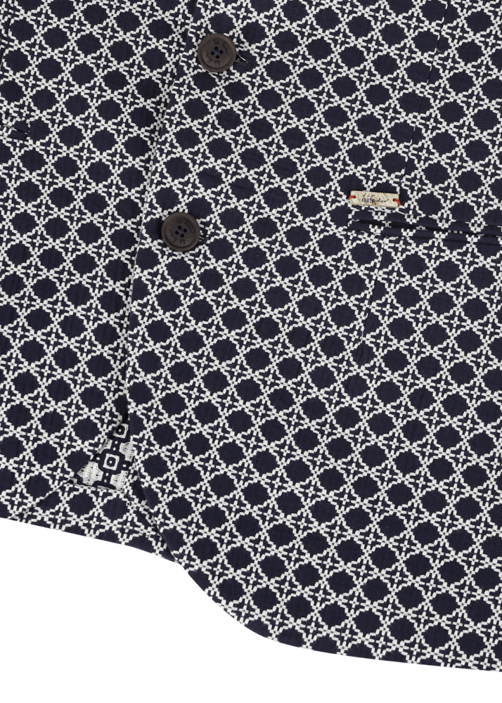 Luis Trenker Blazer in cotone jacquard modello Lusandretto Grande vendita
