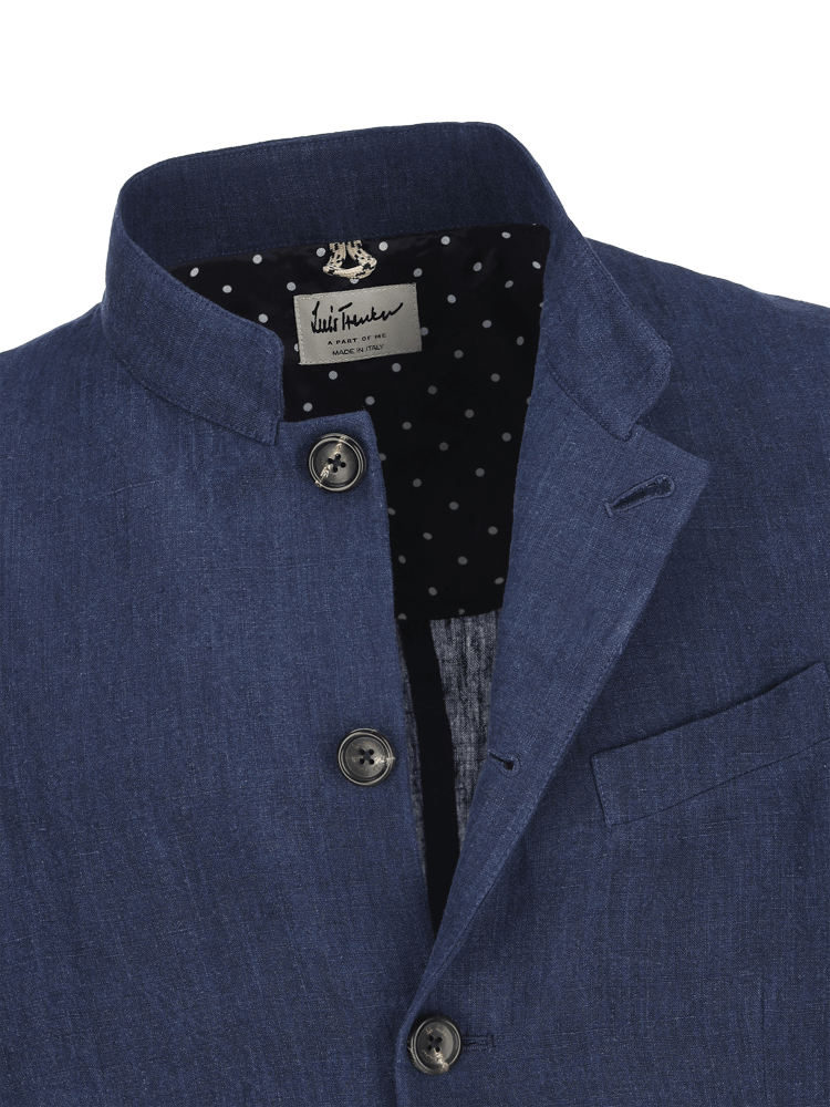 Luis Trenker Blazer leggero in lino modello Lusandretto Fornitura limitata