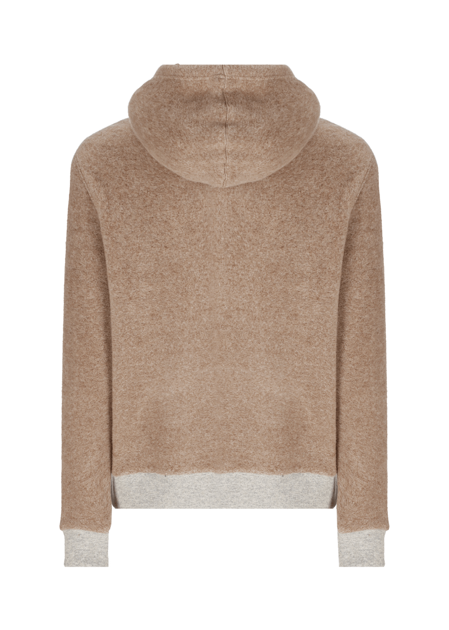 Luis Trenker Felpa con cappuccio con logo modello Luphilipp Offerte esclusive