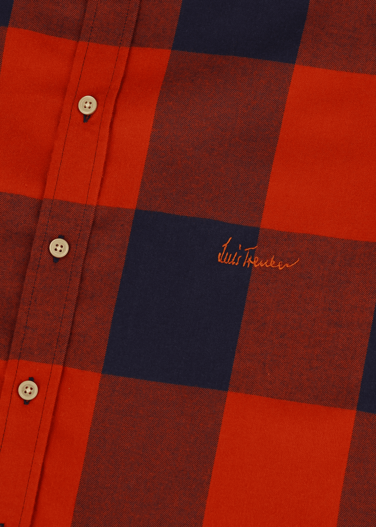 Luis Trenker Camicia a quadri modello Lubodo Super Saving Price
