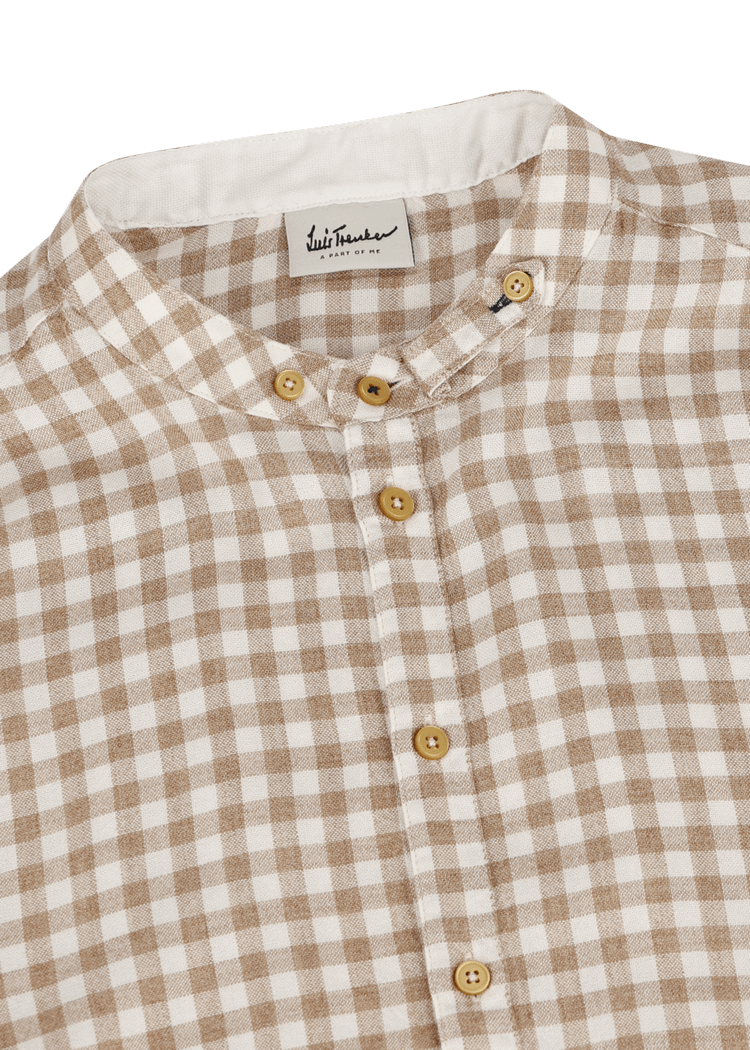 Luis Trenker Camicia con motivo vichy modello Lubernet Ultimi tre giorni