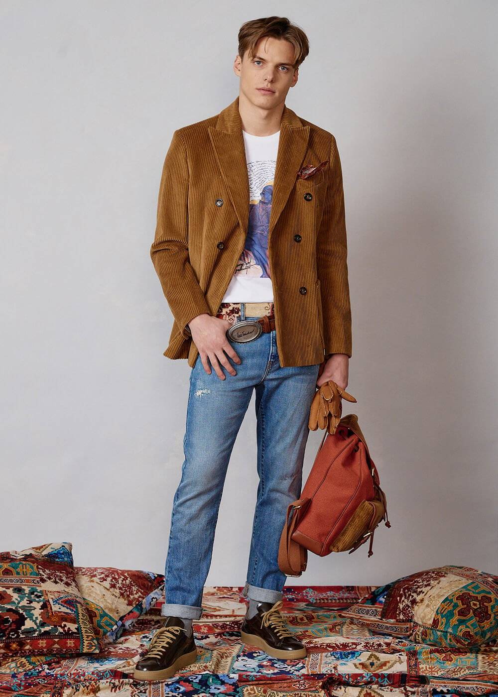 Luis Trenker Jeans a cinque tasche modello Lupetrus Fino al 60% di sconto