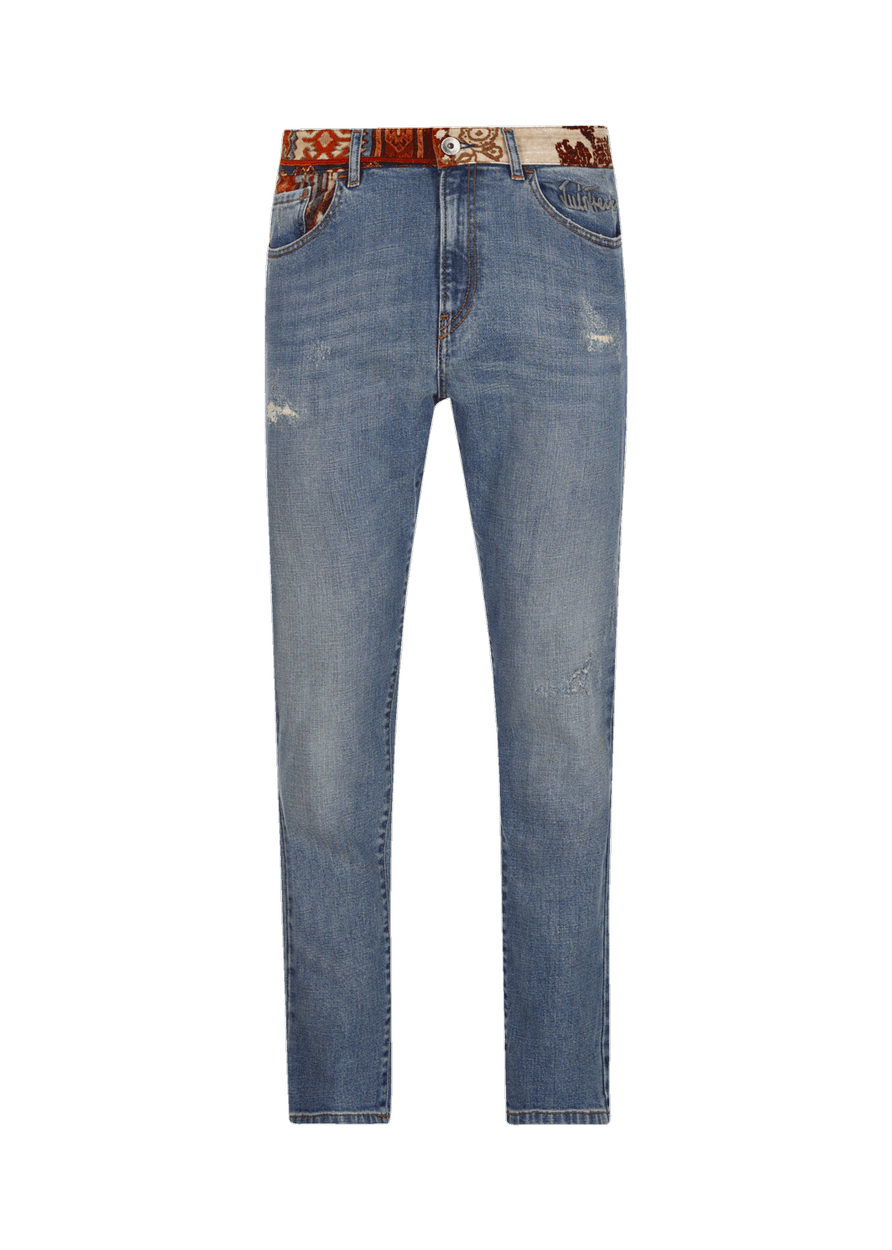 Luis Trenker Jeans a cinque tasche modello Lupetrus Fino al 60% di sconto