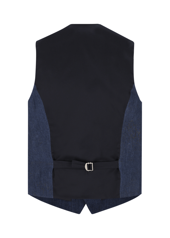 Luis Trenker Gilet in puro lino modello Lusebastian Negozi Online