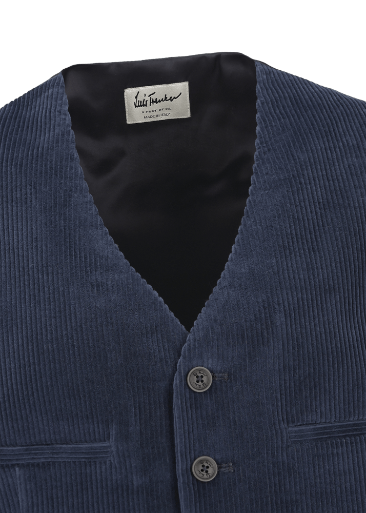 Luis Trenker Gilet in velluto a coste sottili modello Lusebastian Fino Al -60%