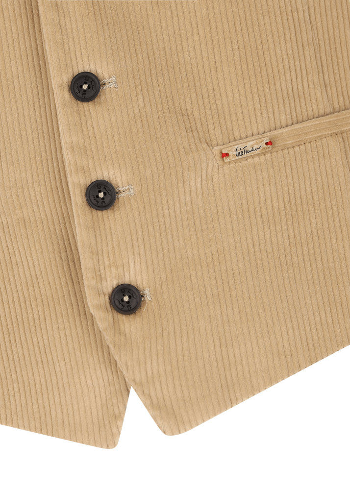 Luis Trenker Gilet in velluto a coste sottili modello Lusebastian Shopping Online