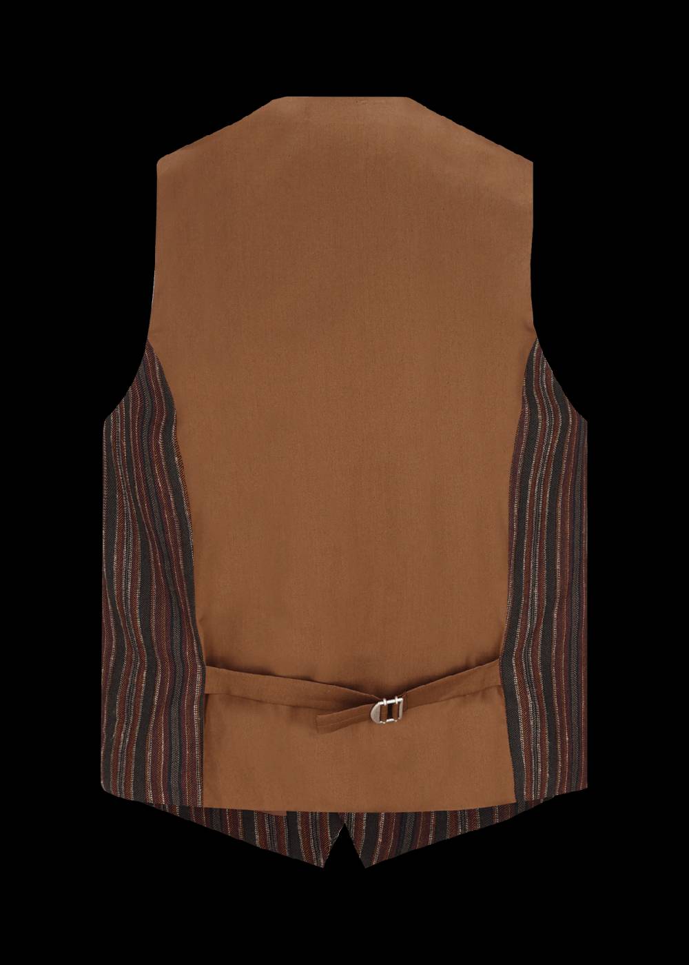 Luis Trenker Gilet con motivo a righe modello Lusebastian Sottocosto