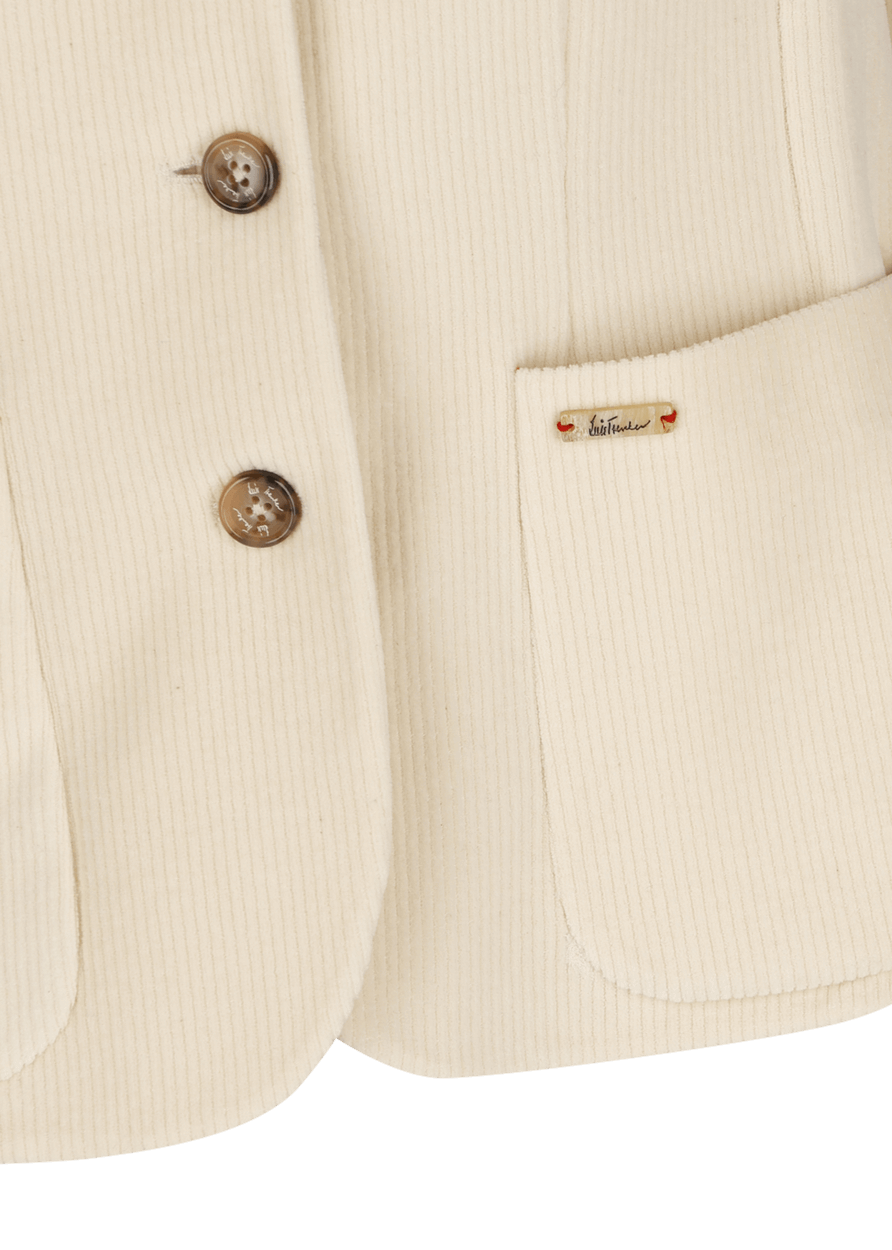 Luis Trenker Blazer in jersey di velluto a coste modello Luranda Economico