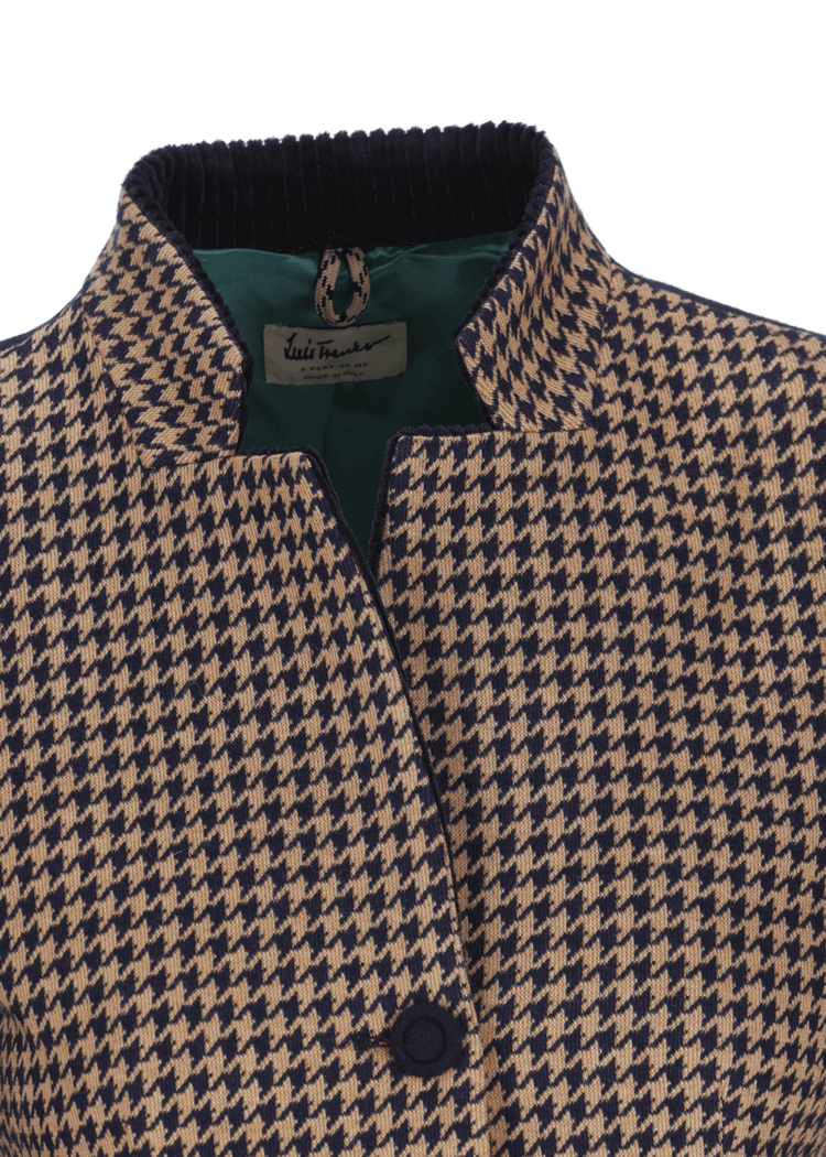 Luis Trenker Blazer realizzato in un mix di materiali modello Luromina In Vendita